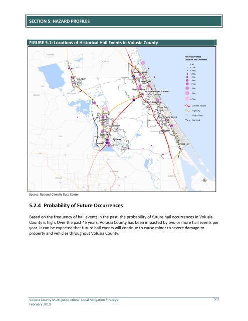 Local mitigation strategy (LMS) - Volusia County Government