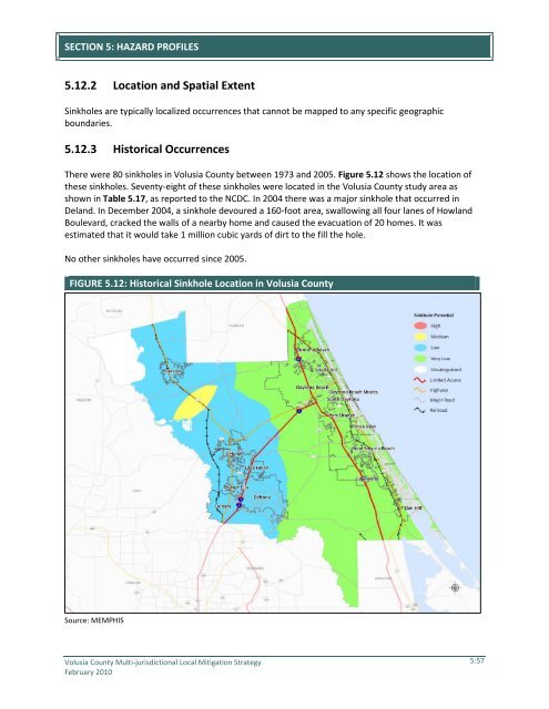 Local mitigation strategy (LMS) - Volusia County Government