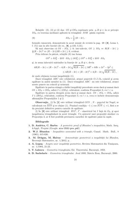 Revista (format .pdf, 2.3 MB) - RECREAÅ¢II MATEMATICE