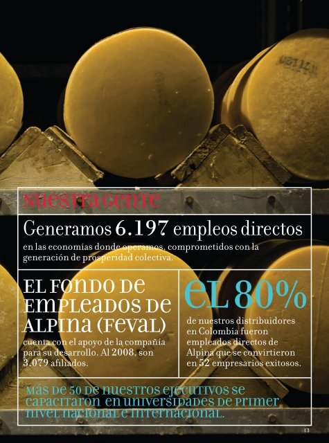 Informe de Sostenibilidad 2008 - Alpina