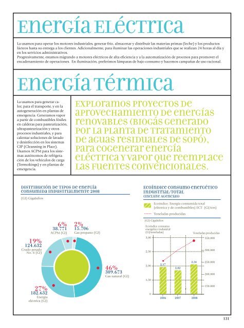 Informe de Sostenibilidad 2008 - Alpina