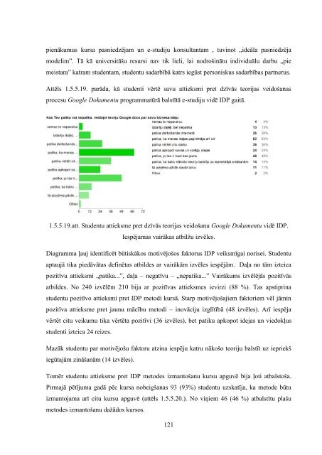 IzglÄ«tÄ«bas darbÄ«bas pÄtÄ«jums e-studiju vidÄ - LiepÄjas UniversitÄte