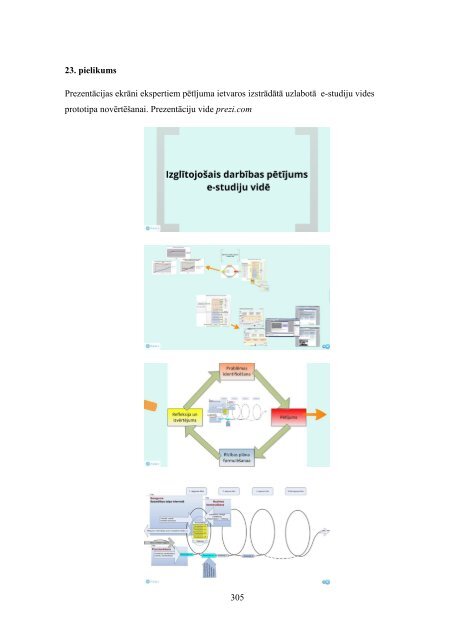 IzglÄ«tÄ«bas darbÄ«bas pÄtÄ«jums e-studiju vidÄ - LiepÄjas UniversitÄte