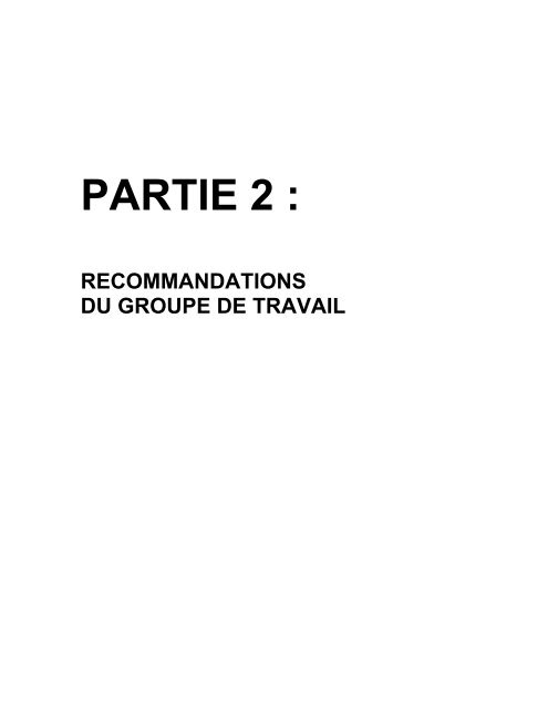 Rapport du Groupe de travail sur l'examen des organismes du ...