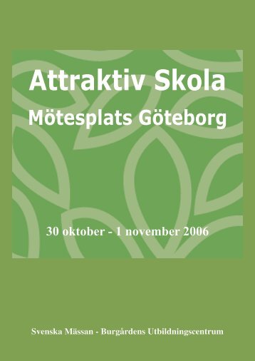 Attraktiv Skola - GÃ¶teborgs universitet