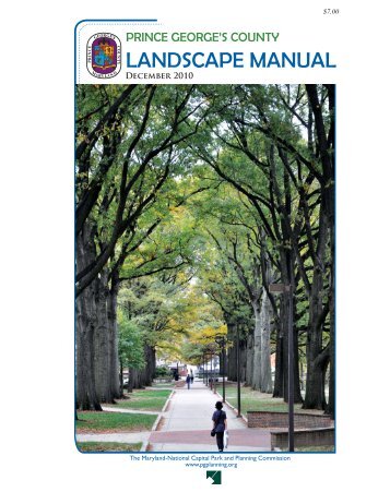 landscape manual - Prince George's County Planning Department