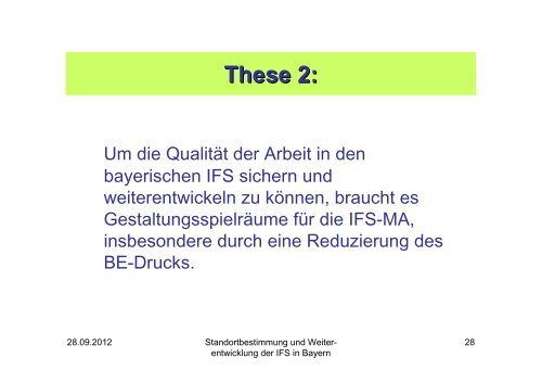 Wie steht es um die Mitarbeiter/innen der IFS - Arbeitsstelle ...