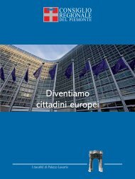Diventiamo cittadini europei - Consiglio regionale del Piemonte