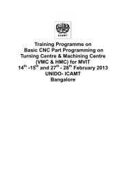 Download File CNC Training for Engineering ... - UNIDO-ICAMT