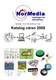 Last ned versjon for Ã¥ lese pÃ¥ skjerm (A5) - NorMedia AS