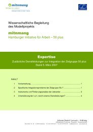 Expertise Job Center - Lawaetz-Stiftung / EU-Kompetenz (BEW)