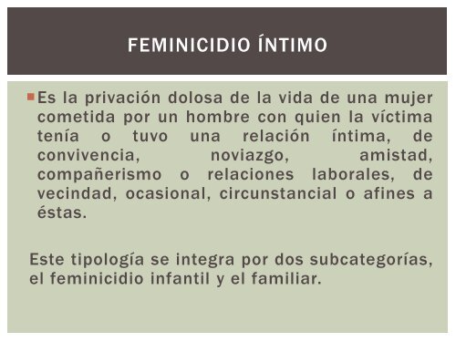 modulo feminicidio - Escuela de CapacitaciÃ³n Fiscal