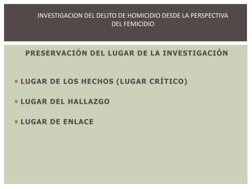 modulo feminicidio - Escuela de CapacitaciÃ³n Fiscal