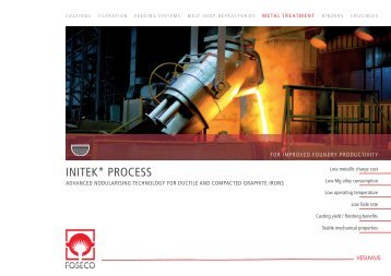 INITEK* PROCESS - Foseco