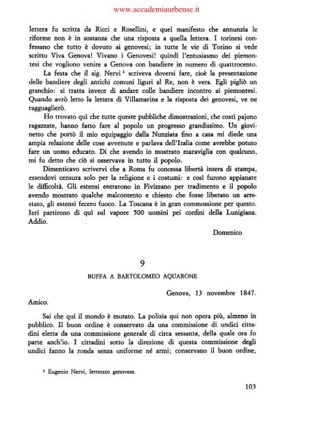 il regno di sardegna nel 1848Â·1849 nei carteggi ... - archiviostorico.net