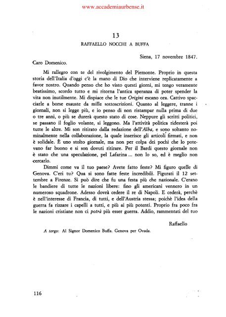 il regno di sardegna nel 1848Â·1849 nei carteggi ... - archiviostorico.net