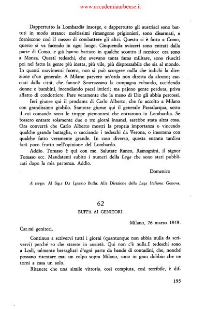 il regno di sardegna nel 1848Â·1849 nei carteggi ... - archiviostorico.net