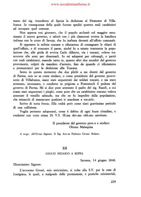 il regno di sardegna nel 1848Â·1849 nei carteggi ... - archiviostorico.net