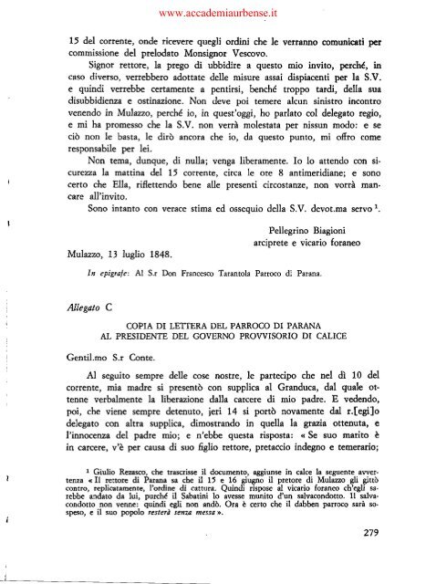 il regno di sardegna nel 1848Â·1849 nei carteggi ... - archiviostorico.net