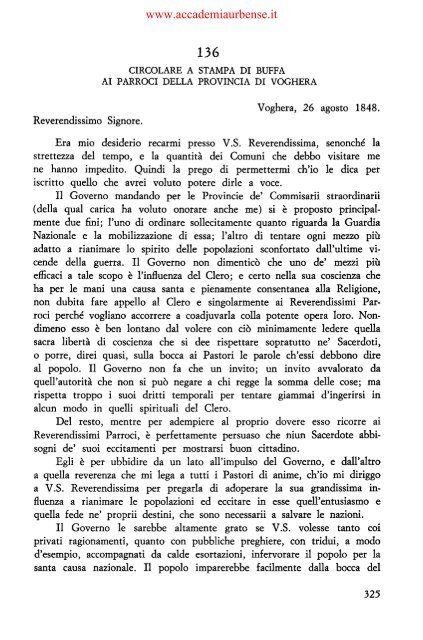 il regno di sardegna nel 1848Â·1849 nei carteggi ... - archiviostorico.net