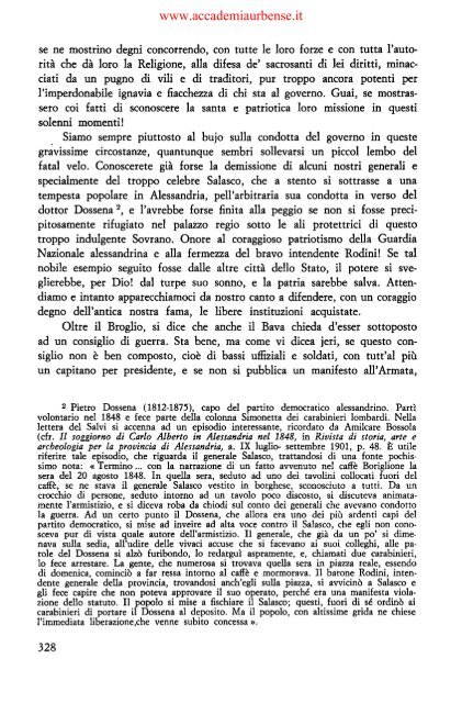 il regno di sardegna nel 1848Â·1849 nei carteggi ... - archiviostorico.net