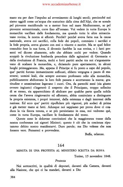 il regno di sardegna nel 1848Â·1849 nei carteggi ... - archiviostorico.net