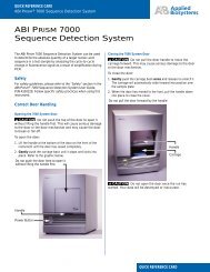 ABI PRISM 7000 Sequence Detection System