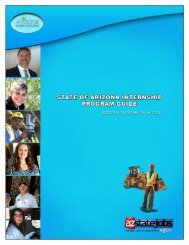 Internship Program Guide - Arizona Human Resources