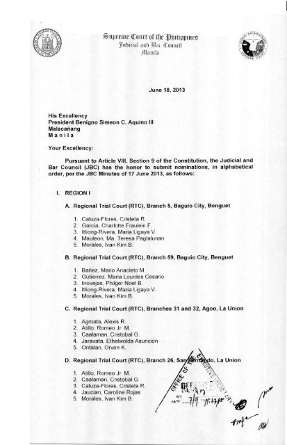 0 A Z Atty Nina Iza Y Capacite Judicial And Bar Council