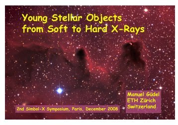 Young Stellar Objects from Soft to Hard X-Rays - APC