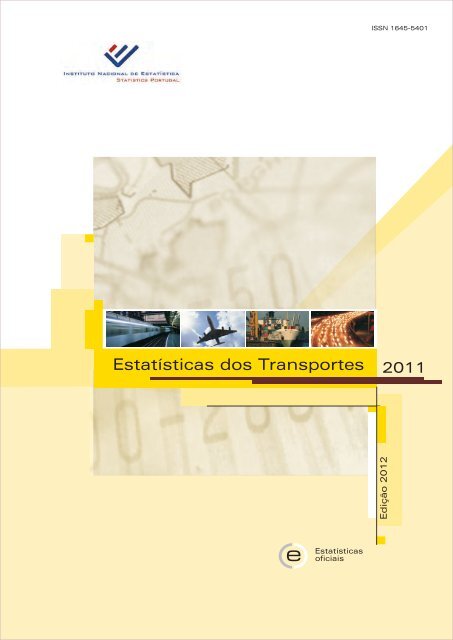 EstatÃ­sticas dos Transportes 2011 - Instituto Nacional de EstatÃ­stica