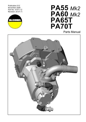 PA 55/60 Mk2, PA65T & PA70T - McConnel