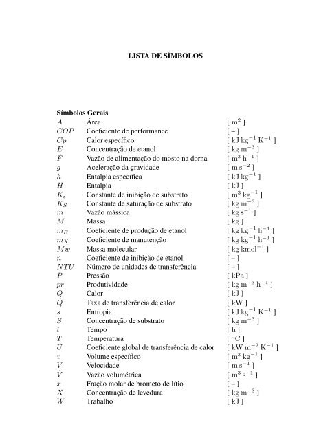 analise dinâmica de um chiller de absorção de brometo de lítio ...