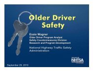 Essie Wagner Essie Wagner National Highway Traffic Safety ...