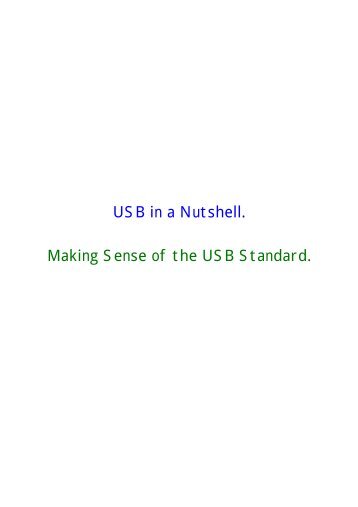 USB in a nutshell (PDF)