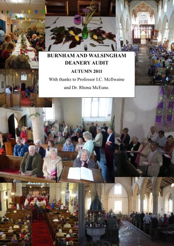 burnham and walsingham deanery audit - Fakenham Parish Church