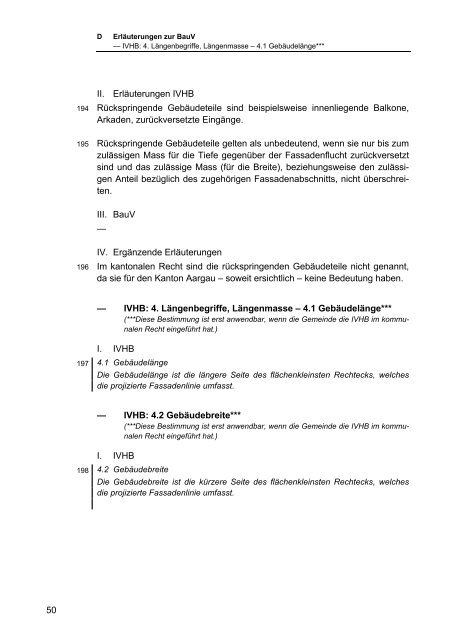 Handbuch zum Bau- und Nutzungsrecht - Gemeinde Wallbach