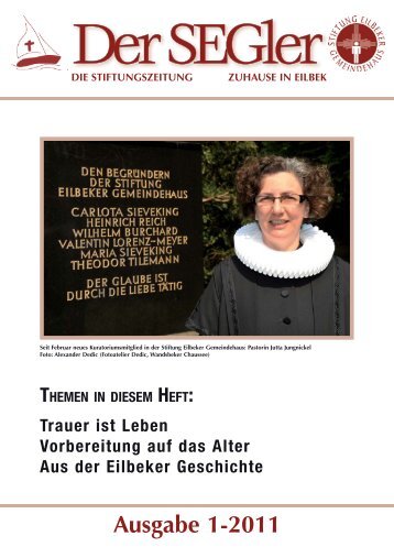 Ausgabe 1-2011 DIE STIFTUNGSZEITUNG ZUHAUSE IN EILBEK ...