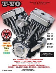 T-VOâ¢ Engine Sheet PDF download - Ultima Products