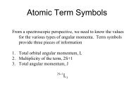 Atomic Term Symbols