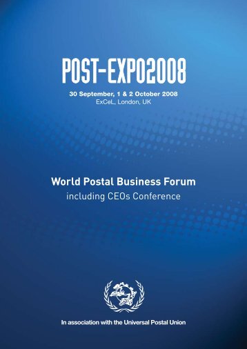 World Postal Business Forum - Post-Expo