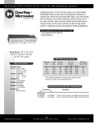 4C3 Series - DowKey Microwave