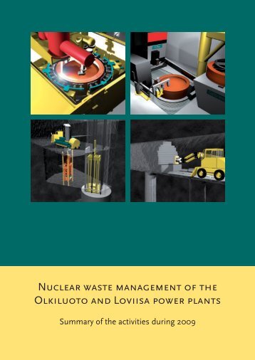 Nuclear Waste Management of the Olkiluoto and Loviisa ... - Posiva