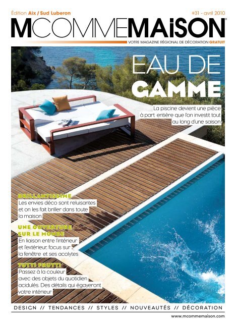 La Piscine Devient Une Pièce à Part Entière Que L M