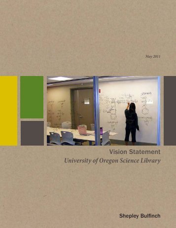 Vision Statement University of Oregon Science ... - Office of Planning