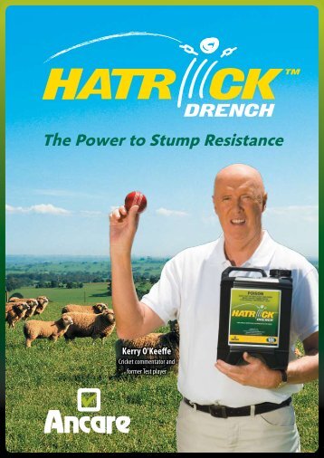 HAT-TRICK Drench - Technical Manual - Ancare