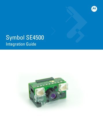 Symbol SE4500 Integration Guide (72E-112996 ... - Barcodedeus.de