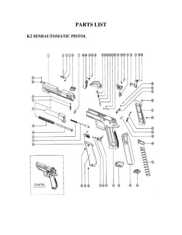 Exploded View and Parts List - EAA