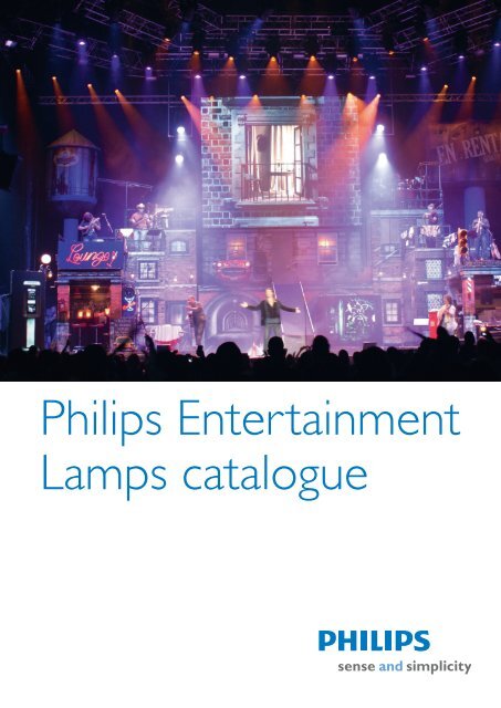 Philips Entertainment Lamps catalogue