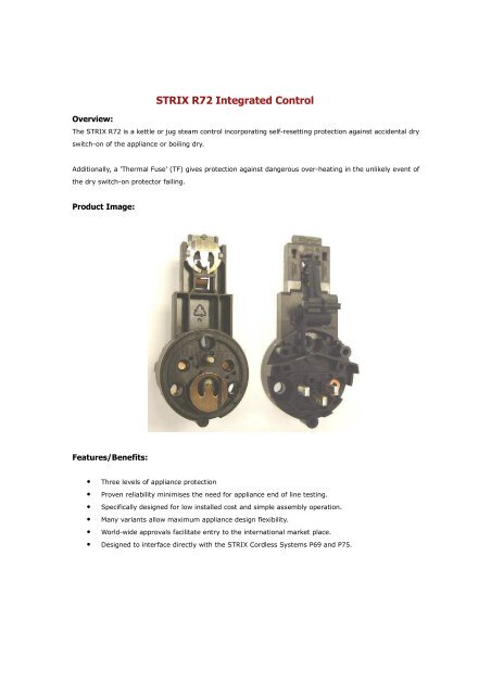 Strix controller clearance
